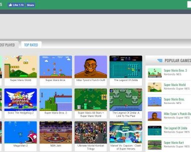 Retro Games Online: классические игры прямо в браузере