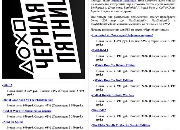 В PS Store огромные скидки на старые игры — выбрали 20 до 1 000 рублей