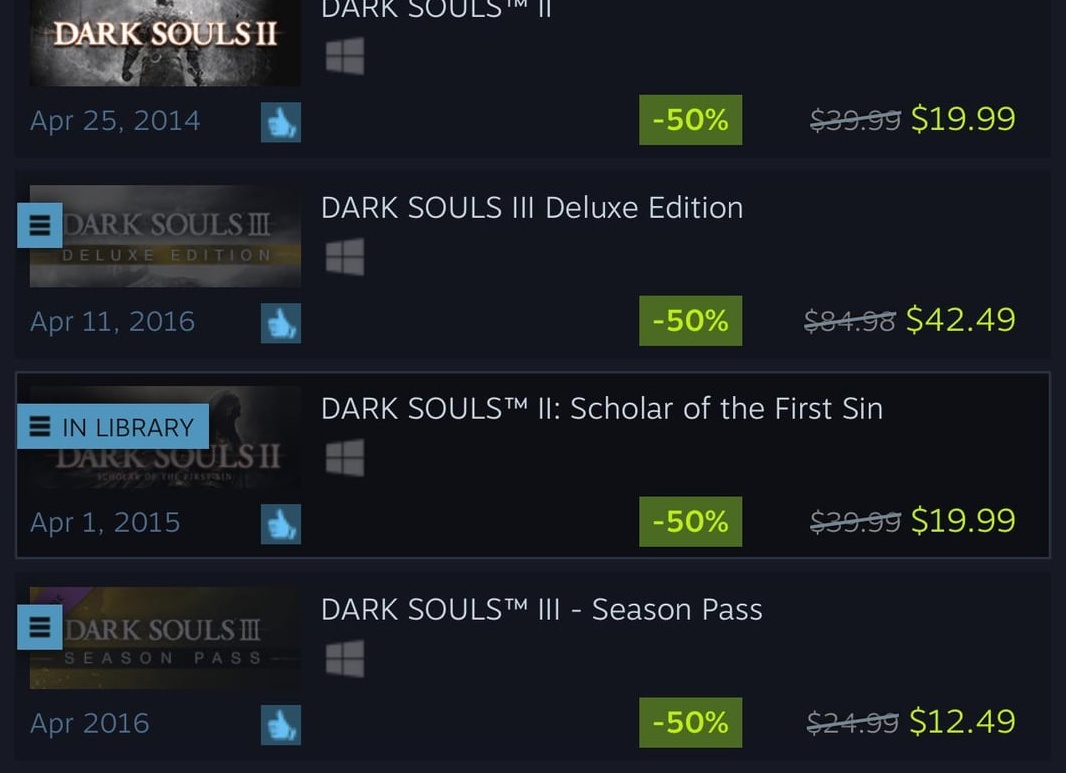 В Steam распродают игры серии Dark Souls