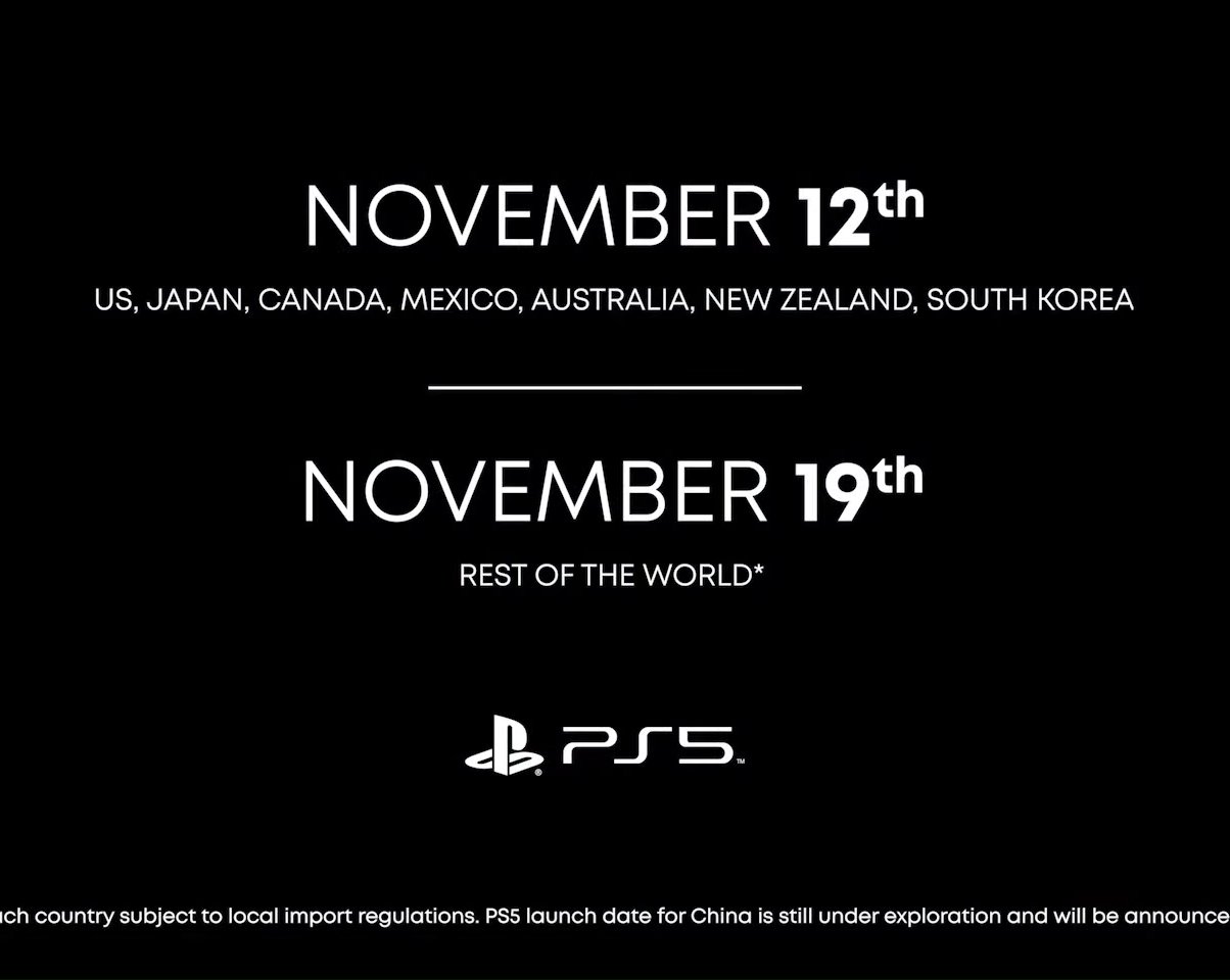 Sony объявила цены и дату начала продаж PlayStation 5